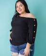Blusa moda manga 3/4