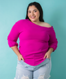 Blusa moda manga 3/4