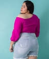 Blusa moda manga 3/4