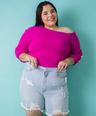 Blusa moda manga 3/4