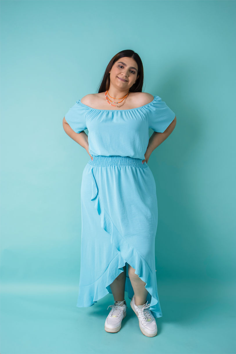 Vestido asimétrico