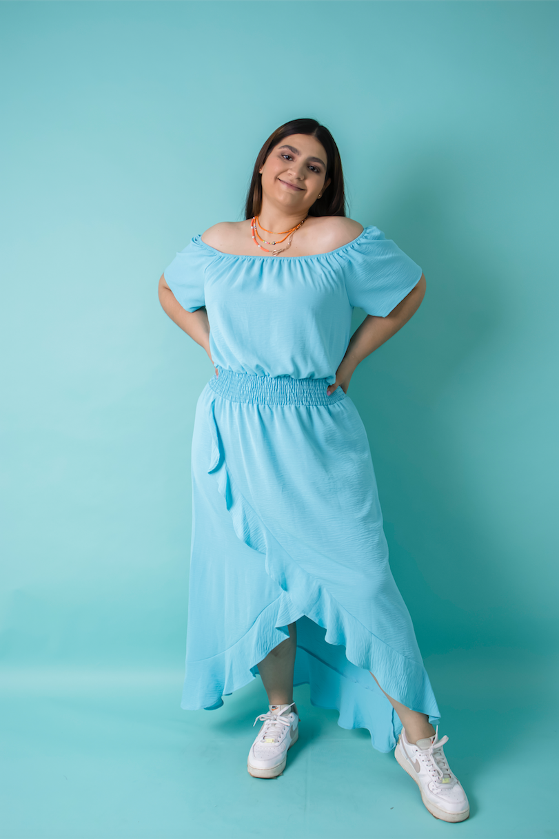 Vestido asimétrico