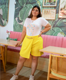 Short falda tipo biker