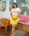 Short falda tipo biker