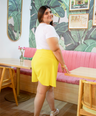 Short falda tipo biker