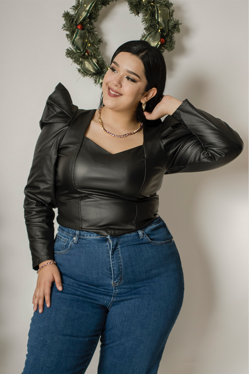 Jeans MOM FIT tiro alto