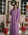 Maxi vestido de fiesta asimétrico