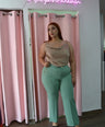Pantalón de vestir con botones