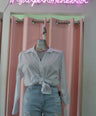 Blusa camisera oversized