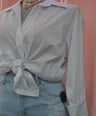 Blusa camisera oversized