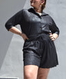 Short moda efecto brilloso