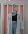 Blusa camisera oversized