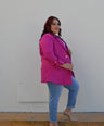 Blazer manga larga con botones
