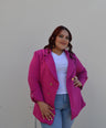 Blazer manga larga con botones