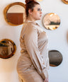 Pantalon de satin