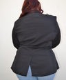 Blazer manga larga con botones