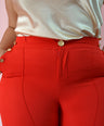 Pantalón de vestir con botones