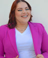 Blazer manga larga con botones