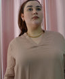 Blusa manga larga