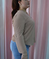 Blusa manga larga