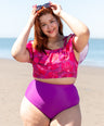 Bikini con diseño estampado