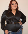 Pantiblusa satin con cinto