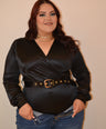 Pantiblusa satin con cinto