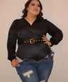 Pantiblusa satin con cinto