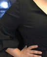 Blusa pemplum con laso