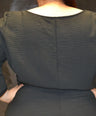 Blusa pemplum con laso