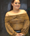 Blusa off the shoulders