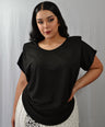 BLUSA HOMBRERAS CON MANGAS