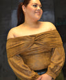 Blusa off the shoulders