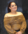 Blusa off the shoulders
