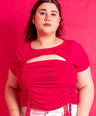 Blusa moda ajustable