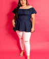 Jeans skinny con roturas