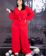 Jumpsuit de fiesta con nudo