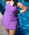 TRAJE DE BAÑO COMPLETO TIPO VESTIDO