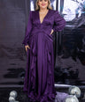 Maxi vestido de fiesta satin