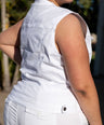 Short de vestir con cinto