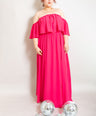MAXI VESTIDO OFF THE SHOULDER