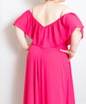 MAXI VESTIDO OFF THE SHOULDER