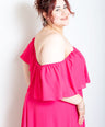 MAXI VESTIDO OFF THE SHOULDER