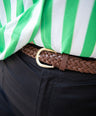 Short de vestir con cinto
