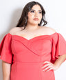 VESTIDO DE FIESTA SATINADO