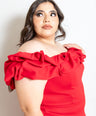 VESTIDO MIDI DE FIESTA