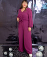 Jumpsuit de fiesta con nudo