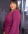 Jumpsuit de fiesta con nudo