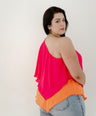 Blusa de un hombro asimétrica