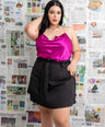 Short falda con lazo
